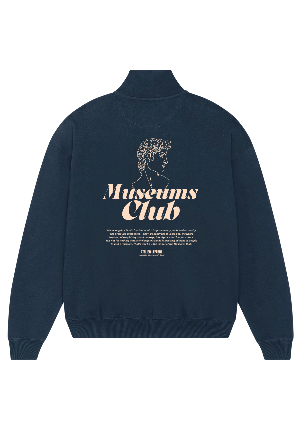 Museums Club Half Zipp