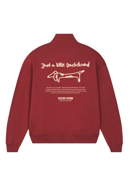 Dachshund Half Zipp